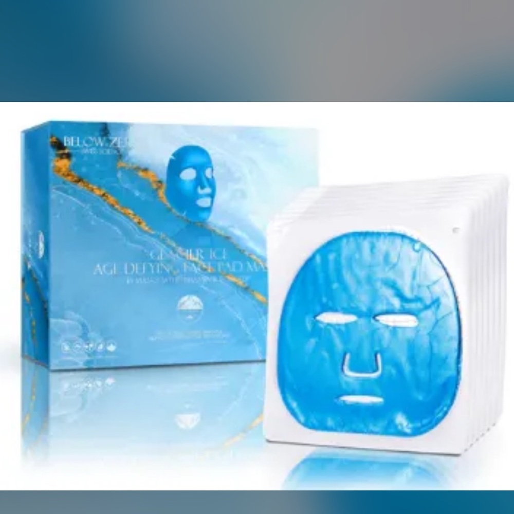 BELOW ZERO Glacier  ICE PAD MASK SET, 16 PIECE MASK COLLECTION